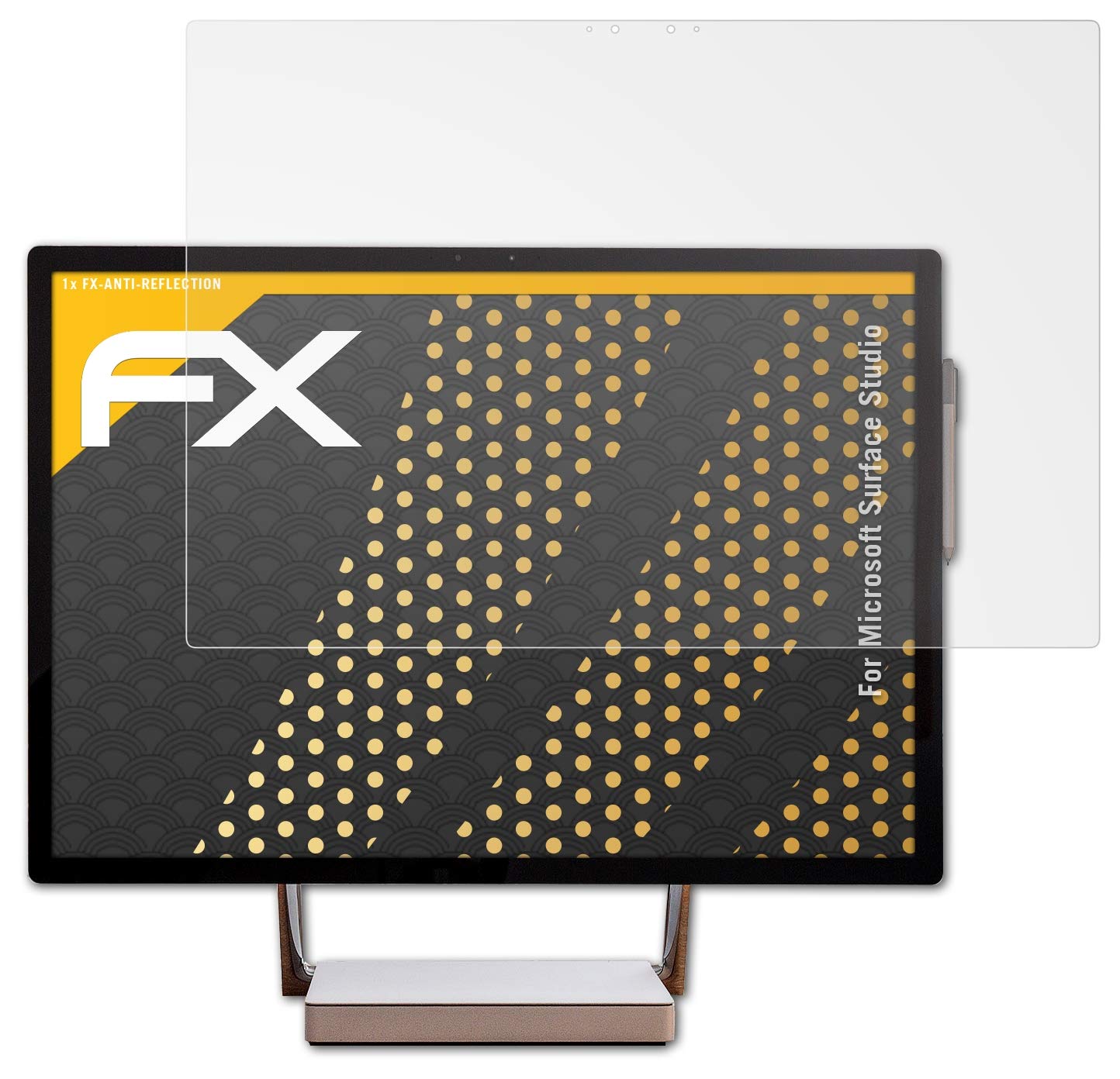 Premium Anti-Glare & Shock-Absorbing Screen Protector for Microsoft Surface Studio - HD Clear FX Protection Film for Work, Design & Entertainment