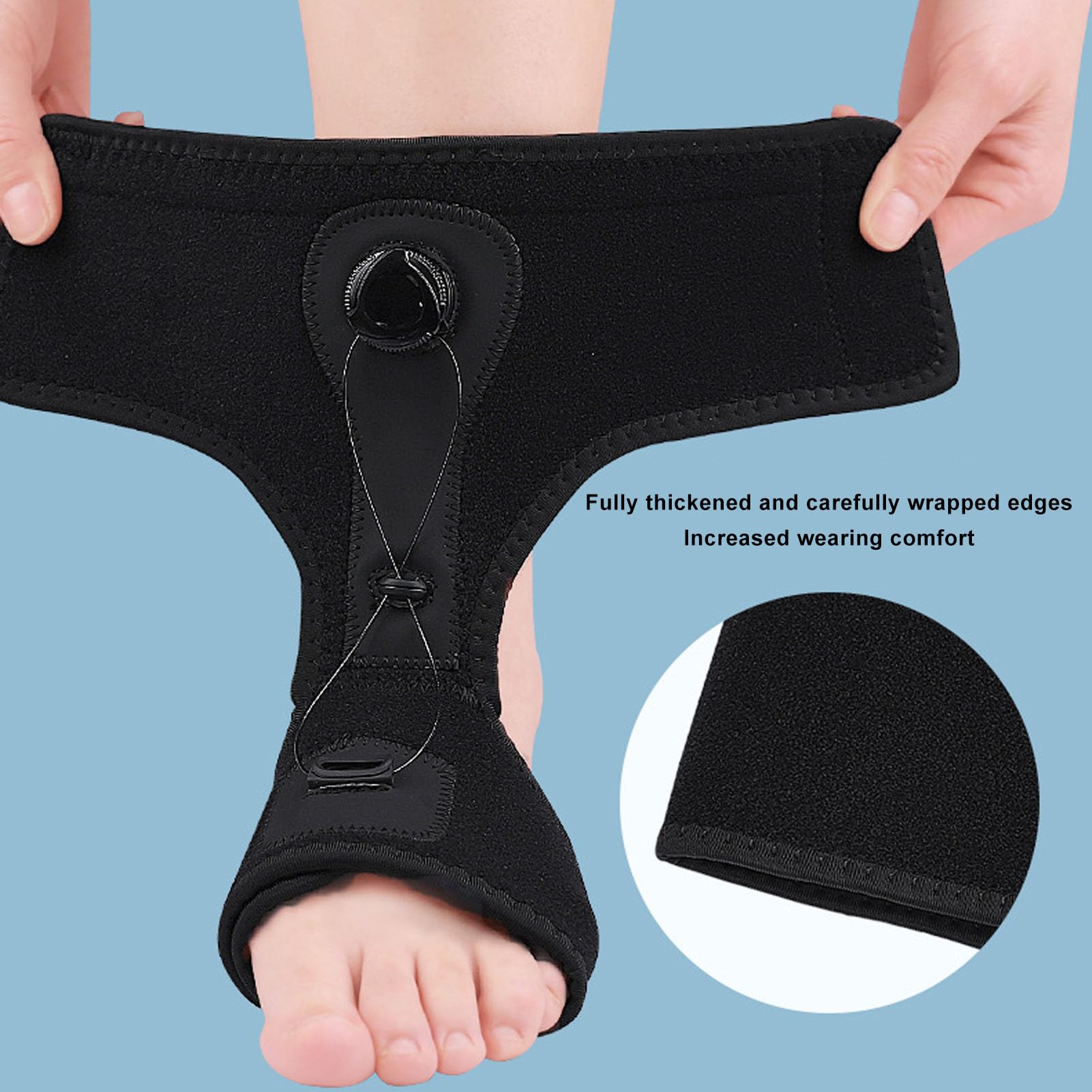 Plantar Fasciitis Night Splint - Adjustable Foot Brace for Pain Relief & Stretching - Comfortable Sleep Support for Heel Spurs & Plantar Fasciitis - Perfect for Night Use & Post-Injury Recovery