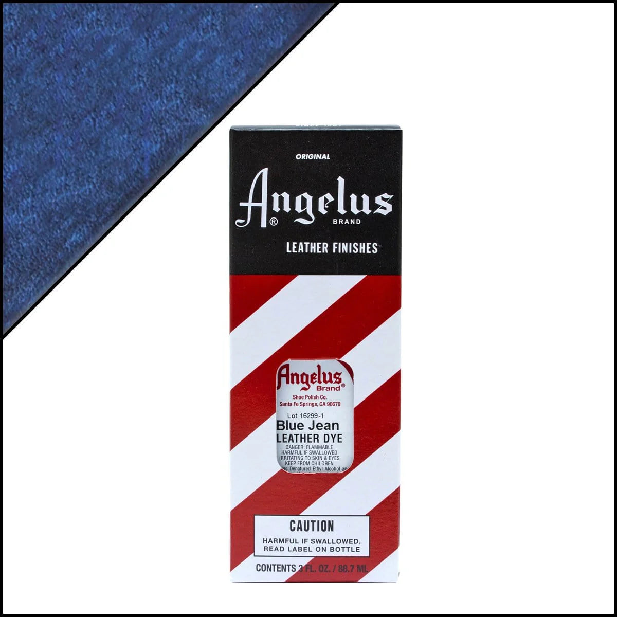 ANGELUS Leather Dye (3 oz) - Premium Leather Paint for Shoes, Bags & Accessories - Perfect for DIY Leather Repair & Customization Projects