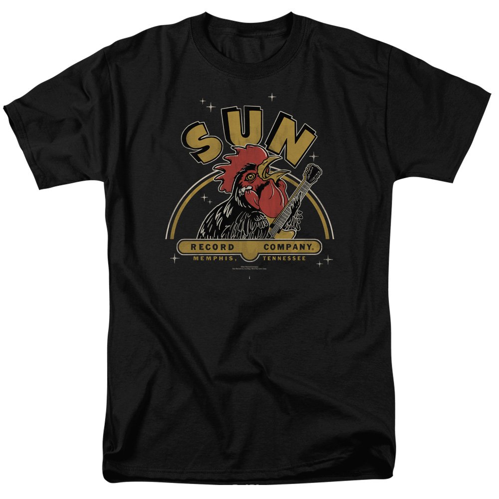 Sun Records Rockin Rooster T-Shirt for Men & Women - Vintage Music Tee for Concerts