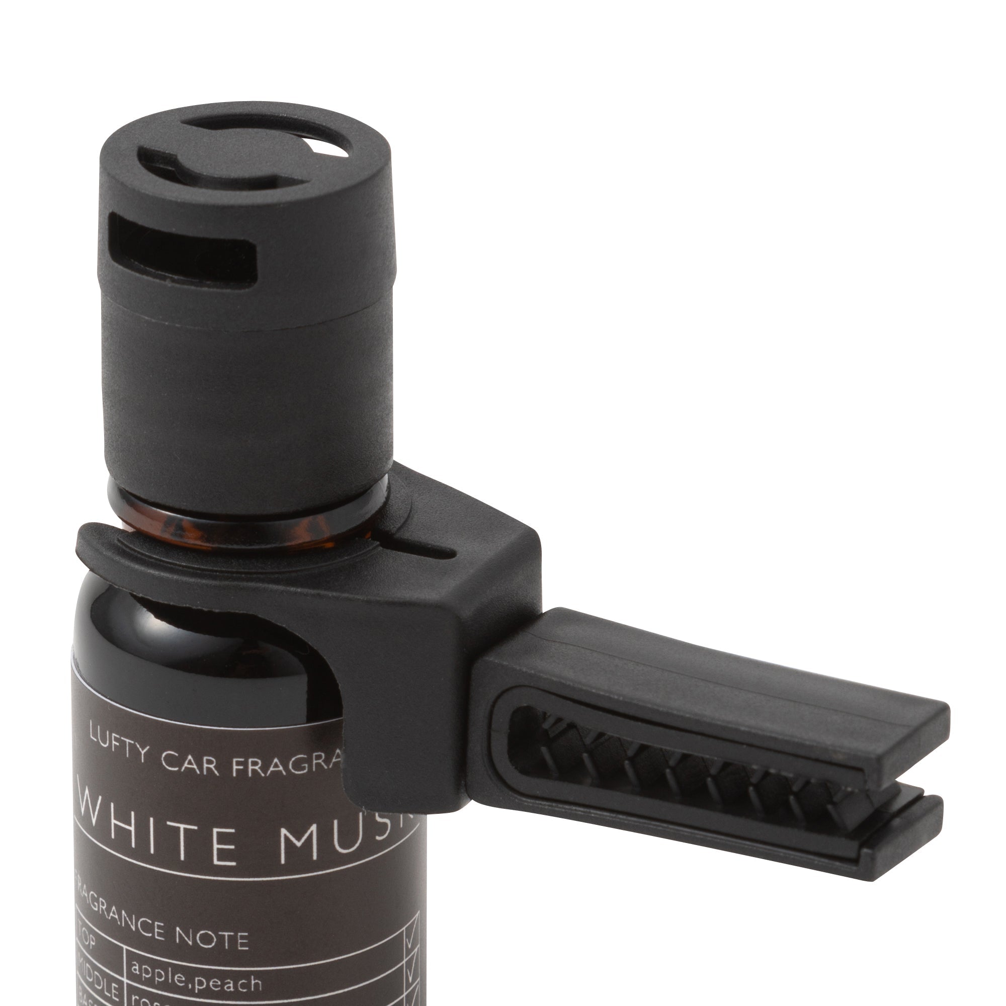 Premium Lufty Car Air Freshener - Black | Long-Lasting Fragrance for Cars, Trucks & SUVs | Ideal for Home, Office & Travel Use