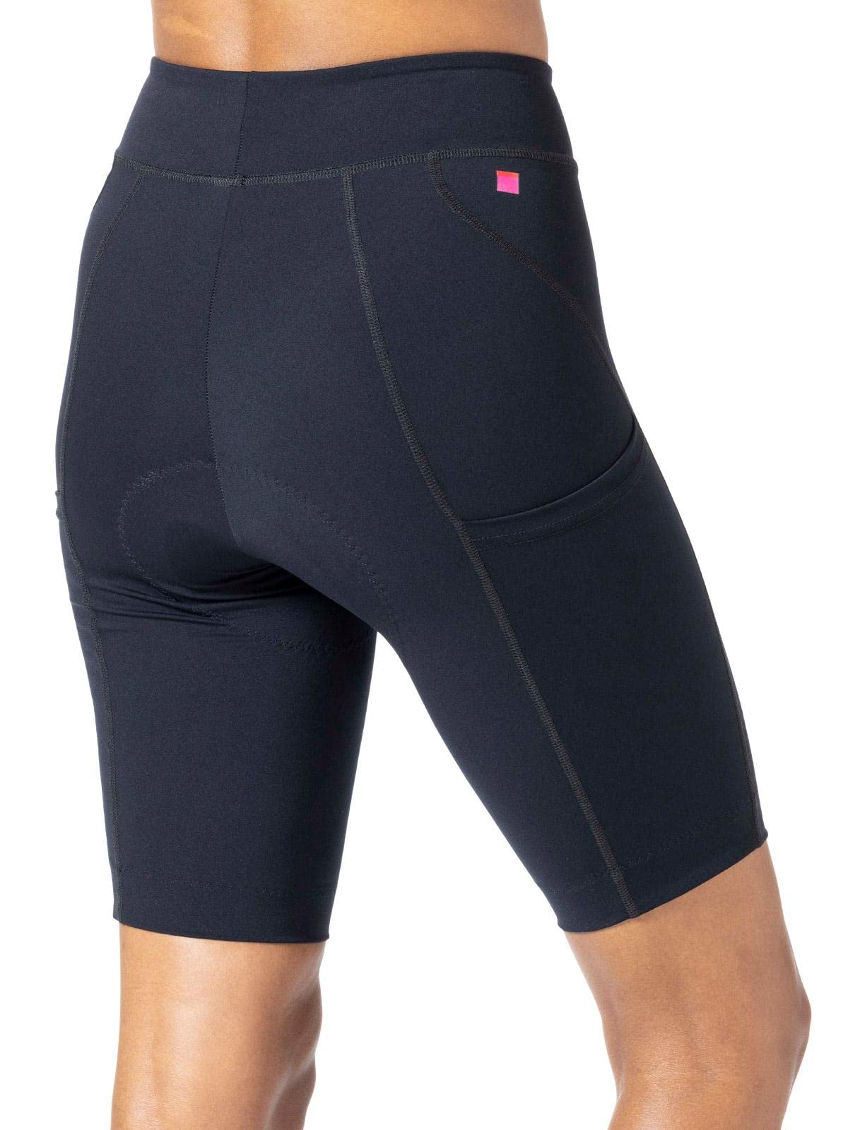 Women's Terry Bike Shorts with Padding - 11