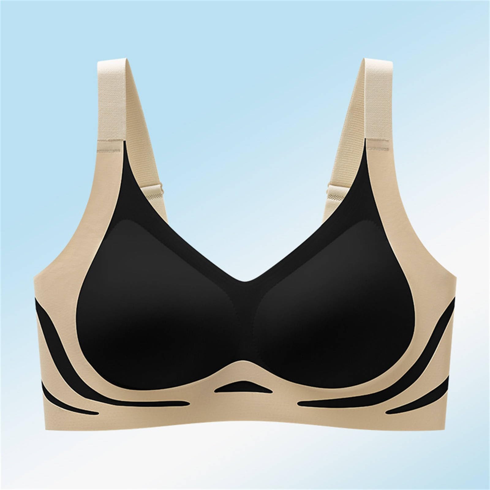 Zekear Seamless Lift Bras for Women - Anti-Sagging Wireless Push Up Bra with Super Gather Support - Perfect for Everyday Wear, Mature Women & Comfortable All-Day Use