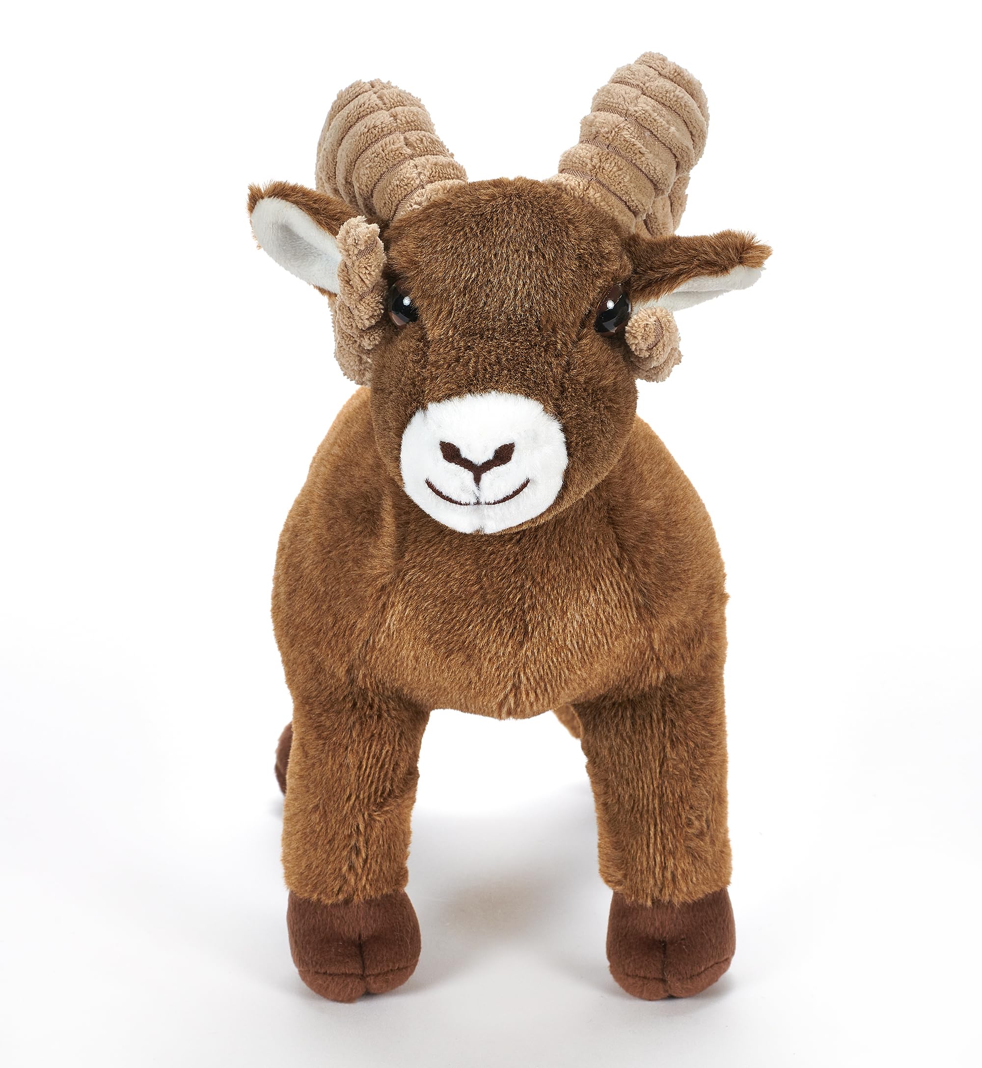 12-inch Big Horn Sheep Stuffed Animal Plush Toy - Wild Onez Zoo Collection | Soft & Cuddly Kids Gift for Birthday, Nursery Decor & Adventure Play | Perfect for Animal Lovers, Themed Parties & Educational Playtime
