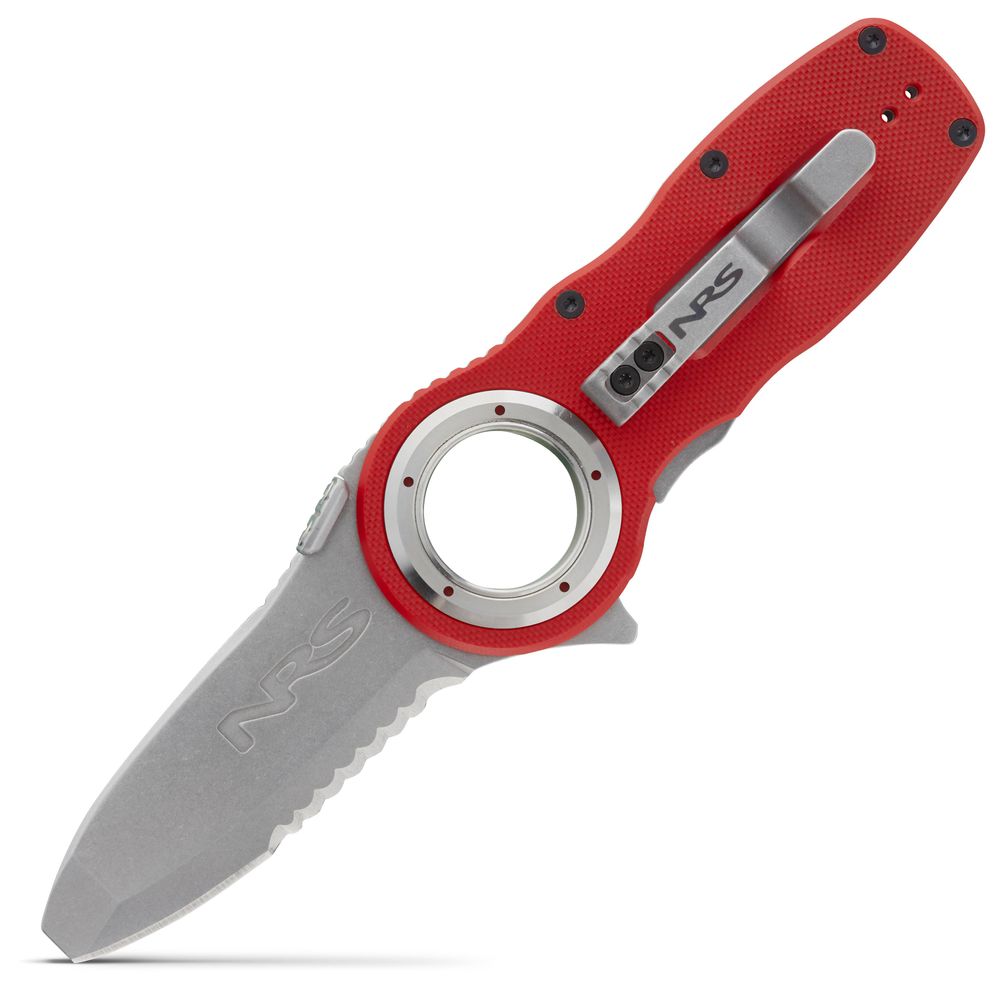 NRS Pilot Access Knife - Compact Folding Knife with Stainless Steel Blade for Outdoor, Camping, Hiking & Survival Gear | Perfect for Cutting Ropes, Fishing Lines & Emergency Situations