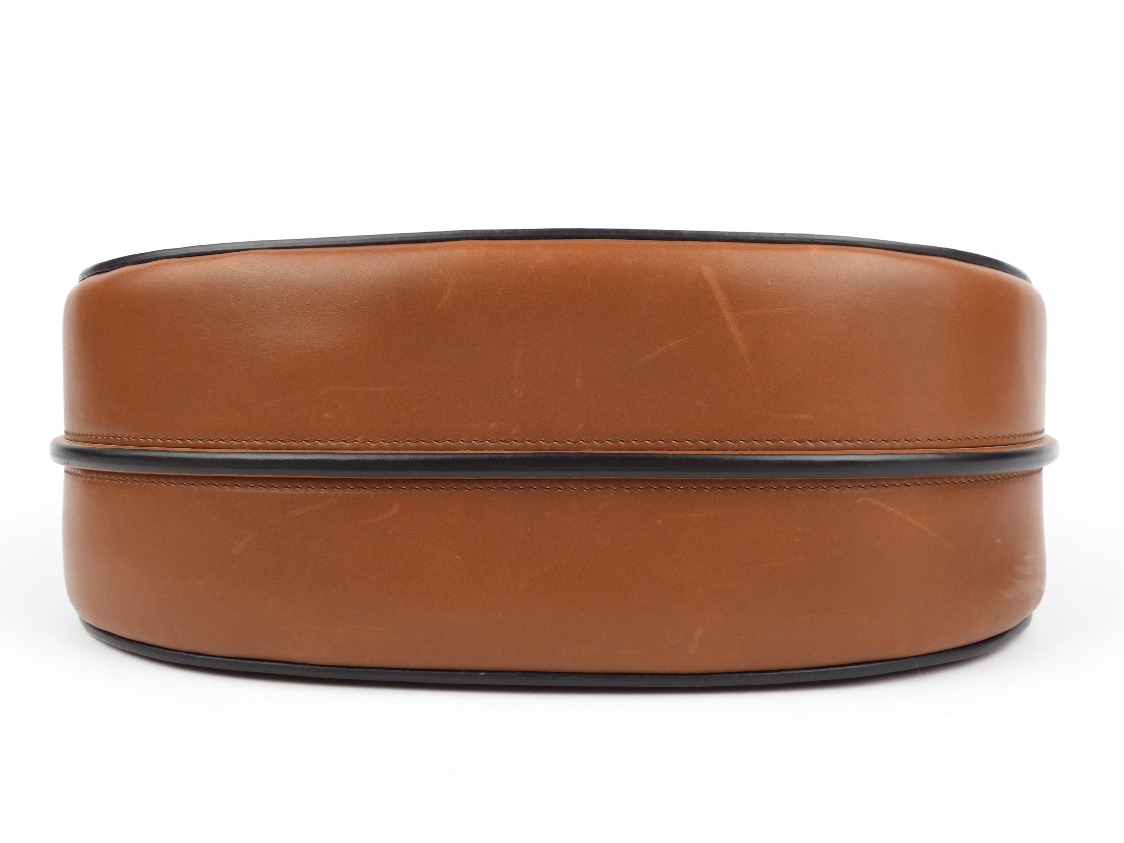 Celine Brown Smooth Leather Medium Trotteur Crossbody Shoulder Bag for Women | Luxury Designer Handbag | Perfect for Work, Travel & Evening Out