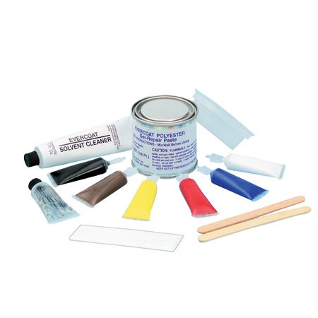 Match 'N Patch Gel Coat Repair Kit - Fiberglass & Boat Repair for Scratches, Cracks & Holes - Easy DIY Marine & RV Surface Restoration (Perfect for Boats, Jet Skis, RVs & More)