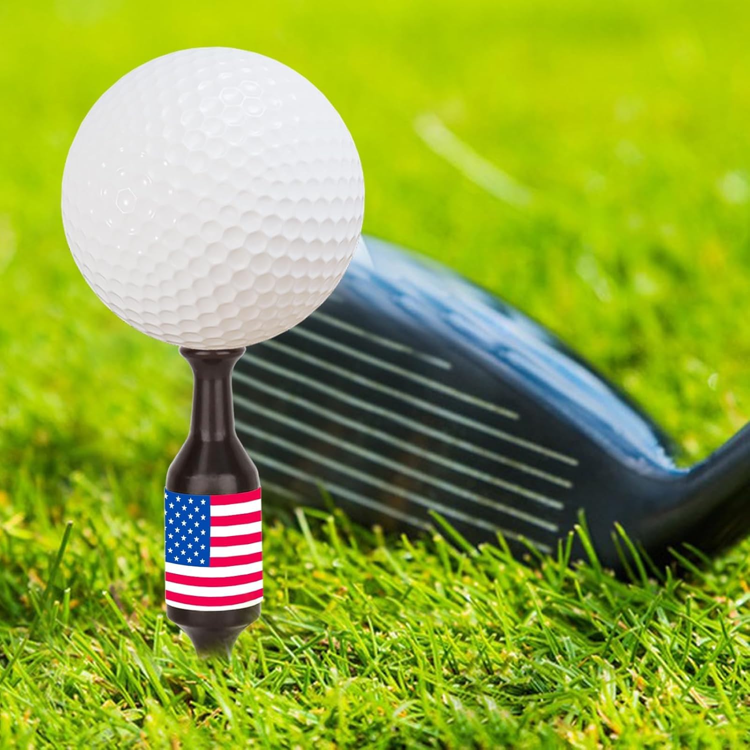 Premium Golf Tees Set of 12 - Durable Plastic Golf Accessories (3.54