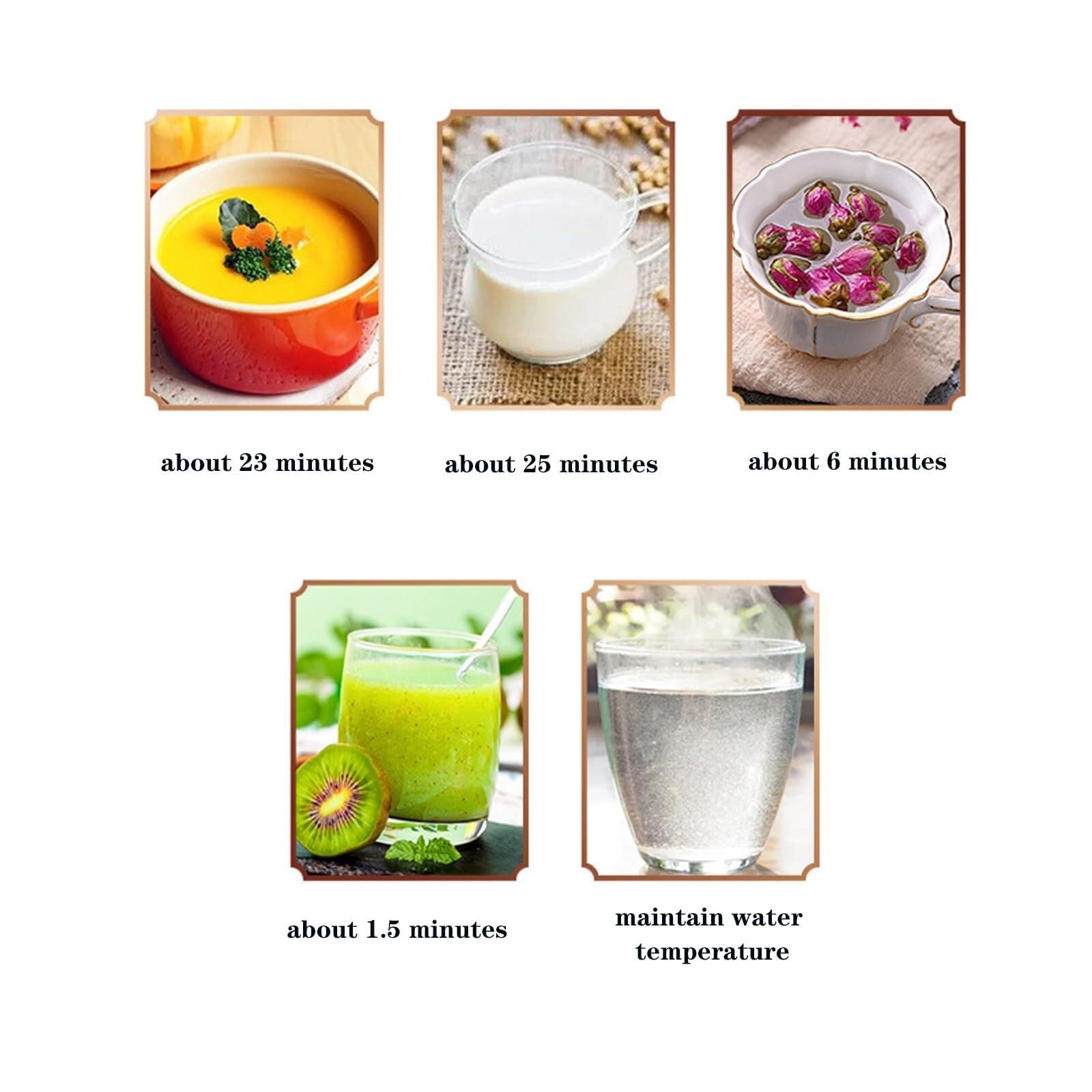 8-in-1 Mini Soy Milk Maker Machine - Automatic Nut Milk Maker & Electric Juice Blender with Self-Cleaning, 12H Preset Timer - Perfect for Homemade Soy Milk, Almond Milk & Smoothies in Kitchen