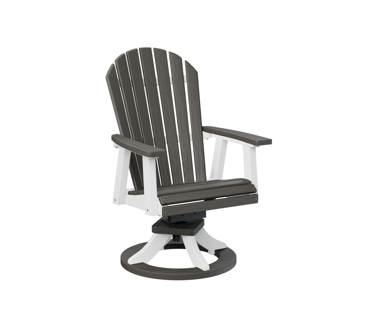 Berlin Gardens Comfo Back Swivel Rocker Dining Chair - Ergonomic Outdoor Patio Furniture for Relaxing & Dining - Perfect for Backyard, Garden, Poolside & Deck Use