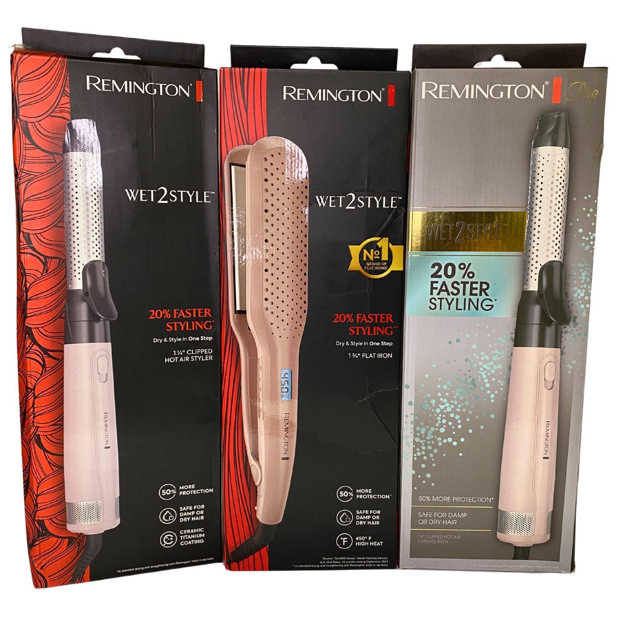 Remington Professional Hair Tools Assortment - 50 Piece Bulk Lot for Salons & Stylists | Perfect for Hairdressers, Barbers & Home Use