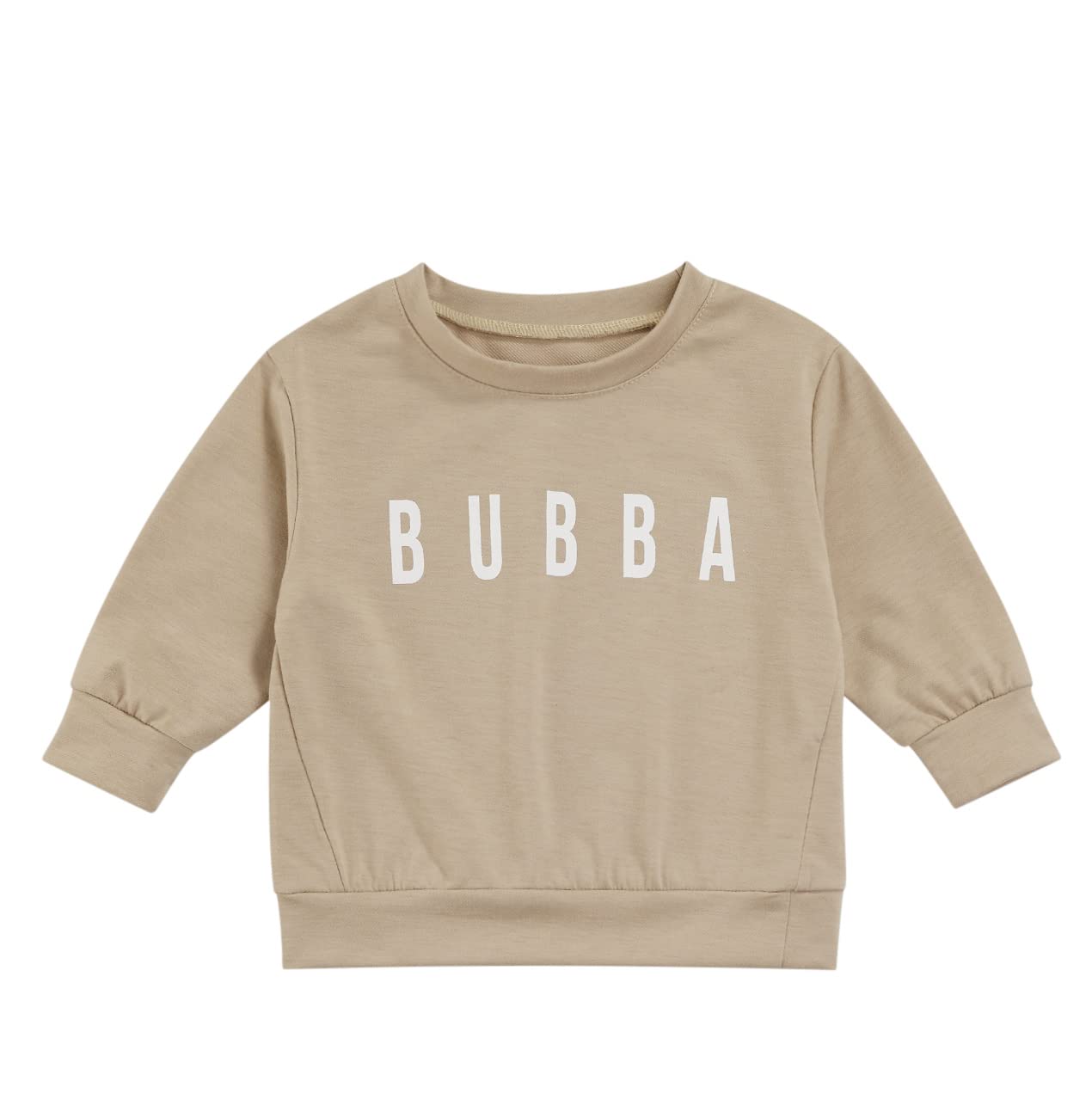 Funny Letter Sweatshirt for Toddler Boys & Girls - Long Sleeve Shirt & Sweater for Baby Twins - Cozy Fall Winter Tops for Playdates & Family Photos