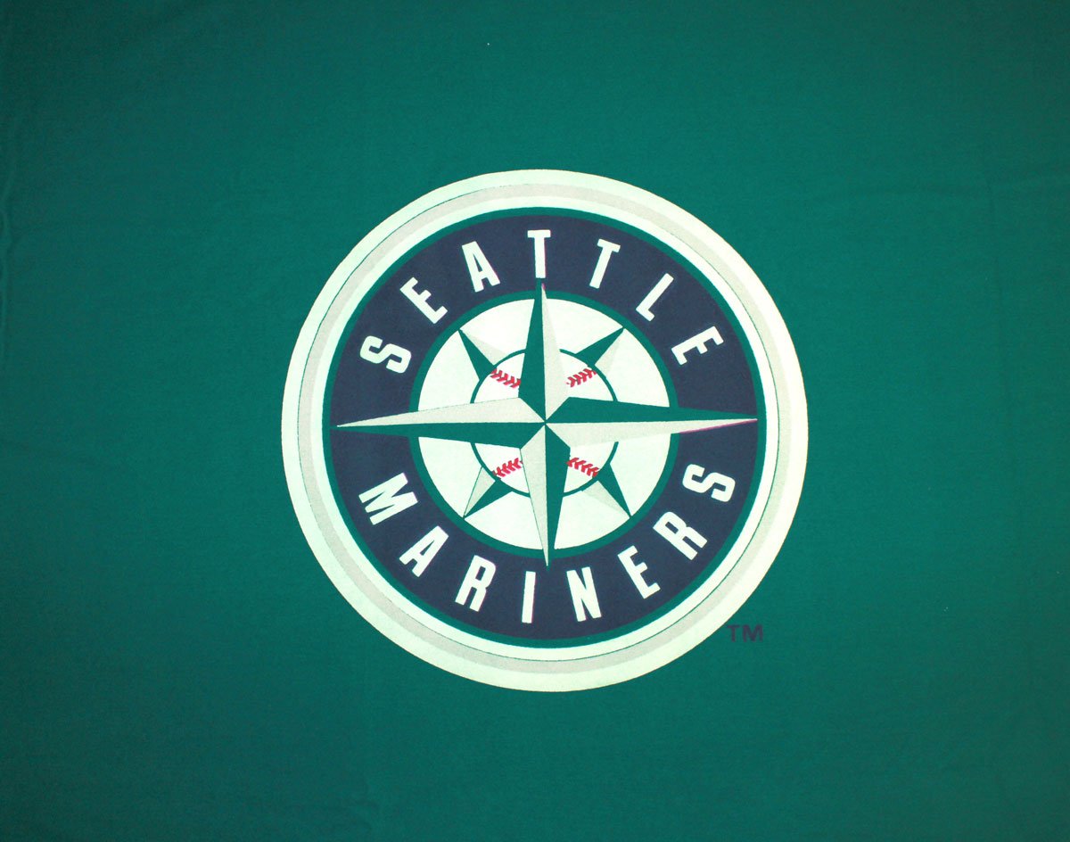Premium 8-Foot Wool/Nylon Blend Billiard Table Felt - Official MLB Seattle Mariners Design | Perfect for Pool Tables, Game Rooms & Sports Bars