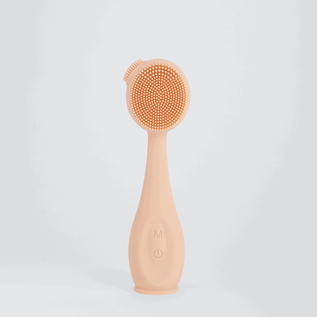 Clean Vibrations Facial Brush - Deep Cleansing & Exfoliating for Glowing Skin | Perfect for Daily Skincare Routine & Spa Treatments