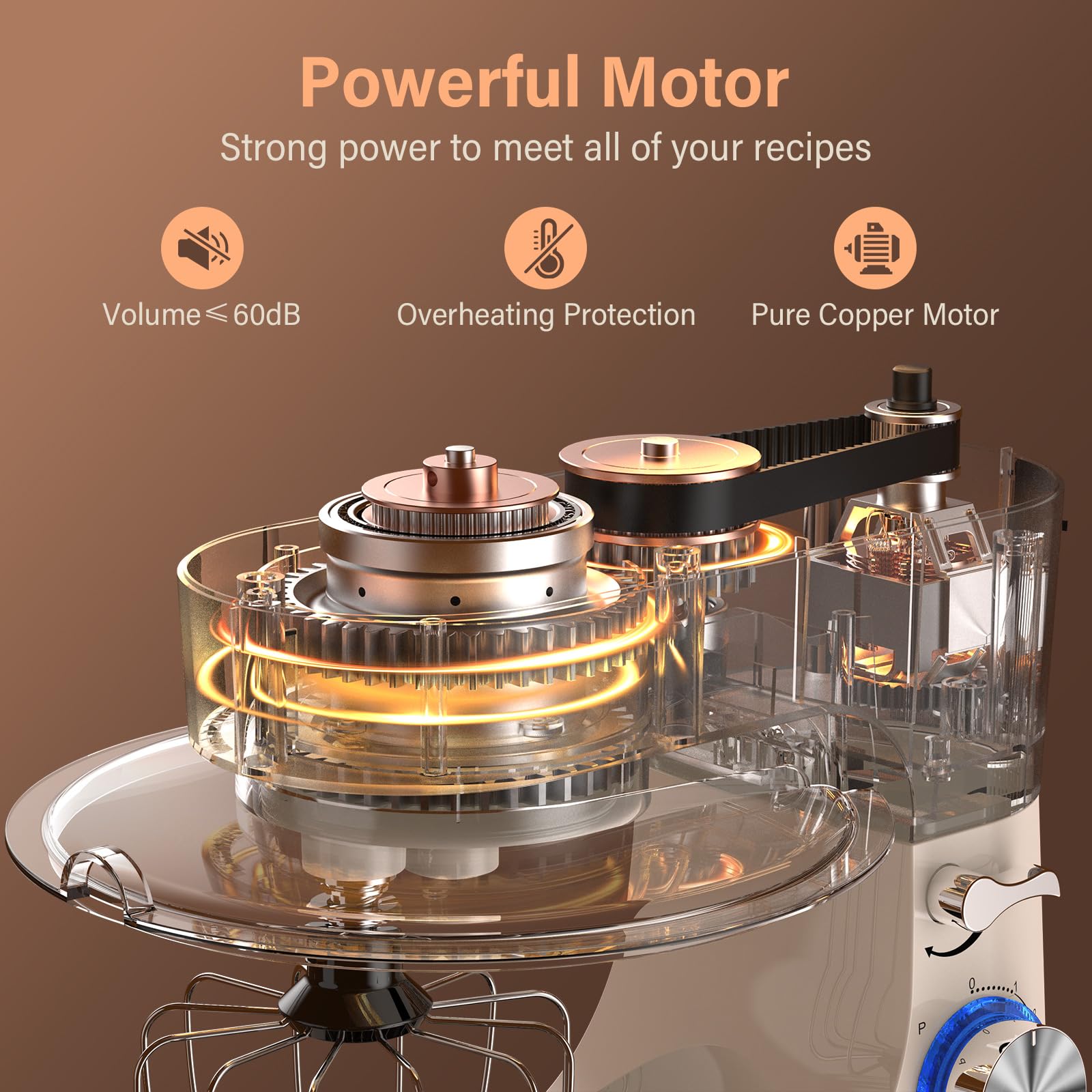 **5.5QT Stand Mixer, 10-Speed Tilt-Head Electric Kitchen Mixer with Bowl, Dough Hook, Whisk & Beater – Perfect for Baking Cakes, Cookies & Homemade Dough – Ideal for Home Bakers & Cooking Enthusiasts**