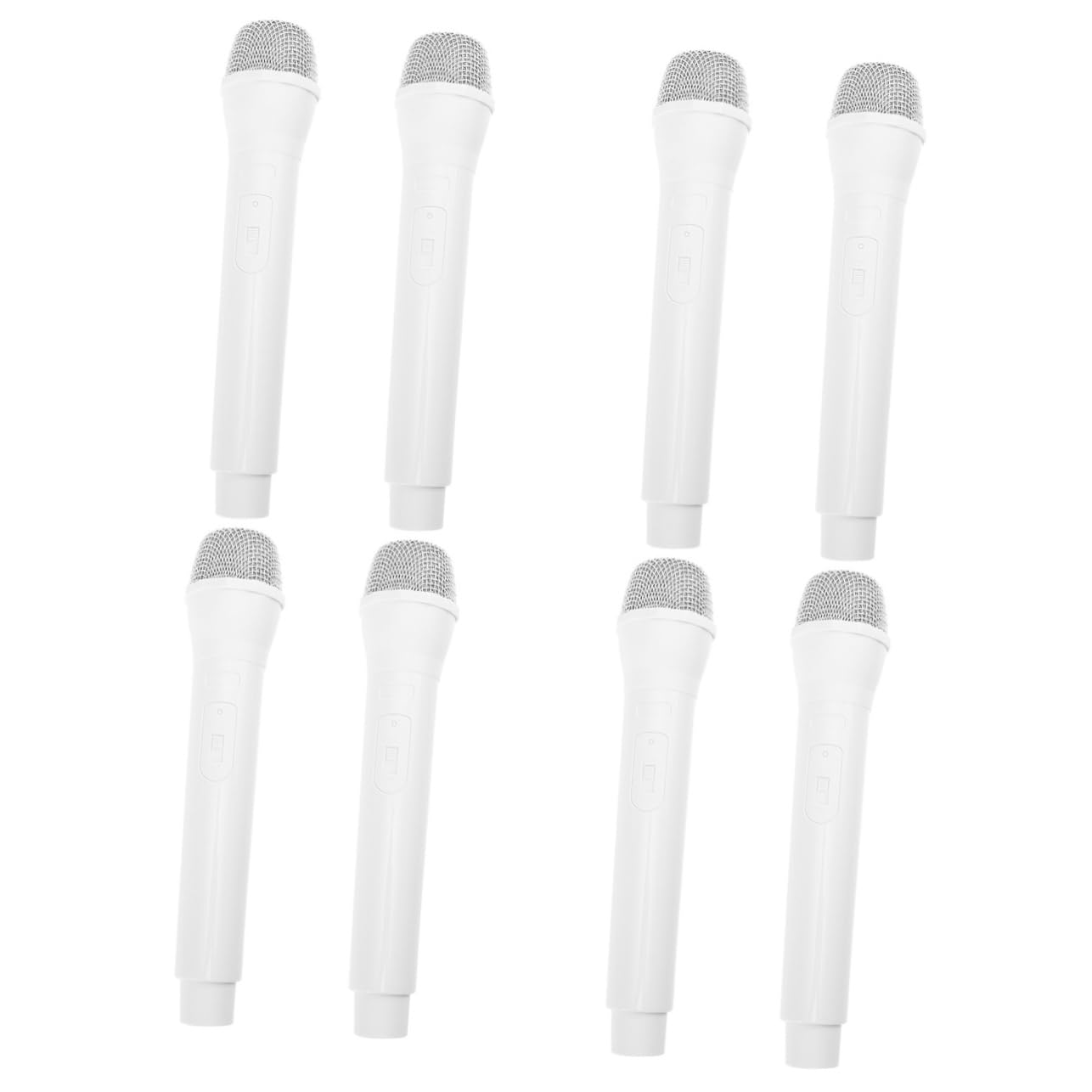 8-Piece Toy Microphone Set - Kids Karaoke Microphone with Artificial Sound, Simulation Game Microphone for Children | Perfect for Birthday Gifts, Family Singing & Role Play Games