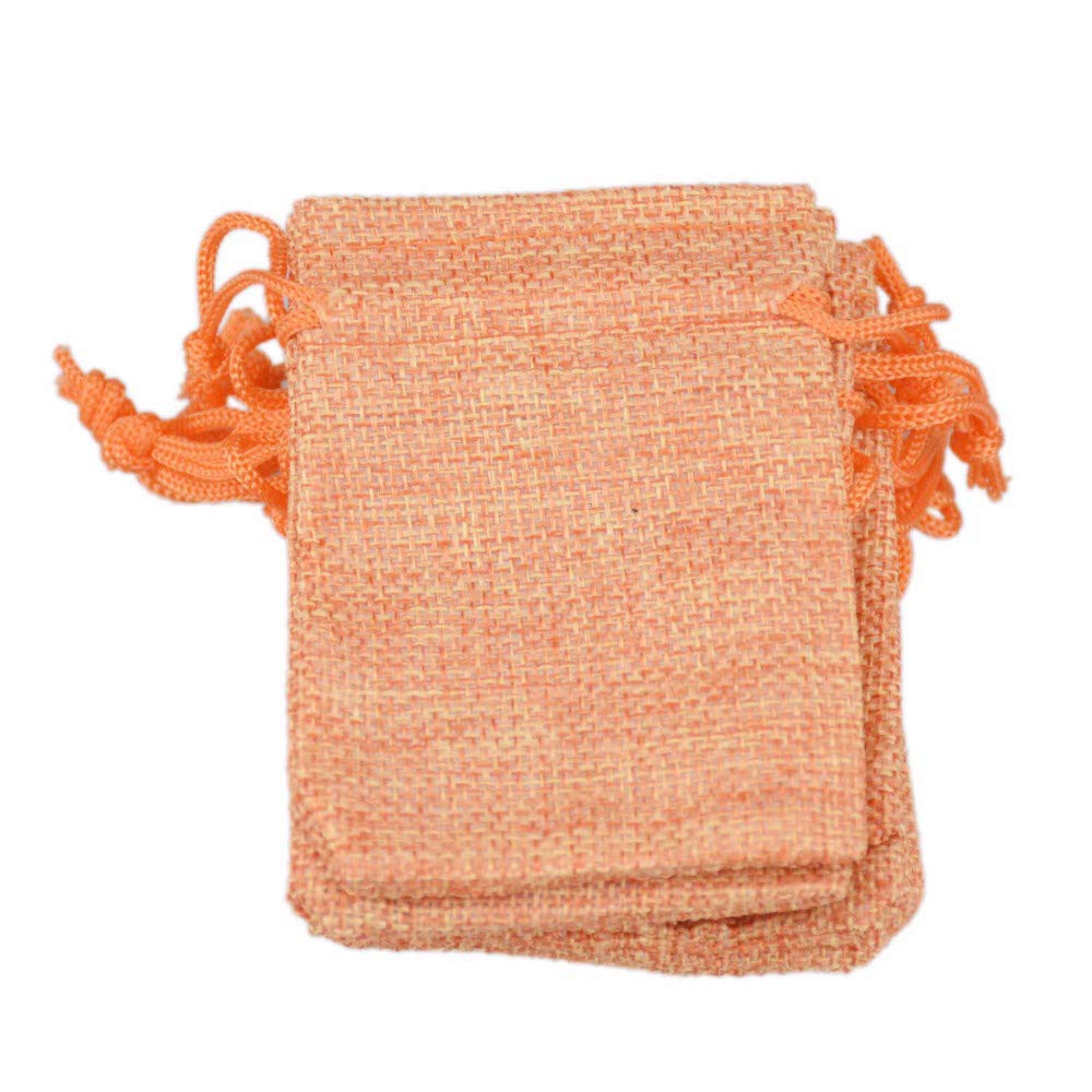 30 Pack Burlap Drawstring Gift Bags - 4