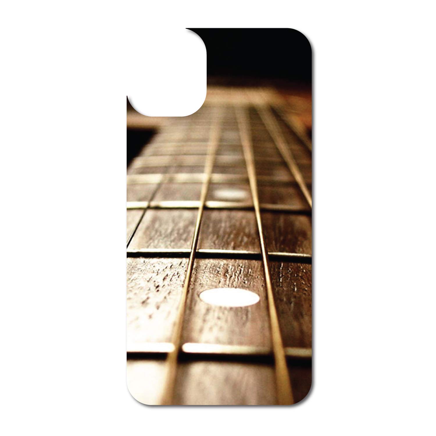 DistinctInk Custom Skin Decal for OtterBox Symmetry iPhone 11 Pro Case (5.8 Inch) - Guitar Strings Design | Protective Cover for Daily Use, Travel & Work