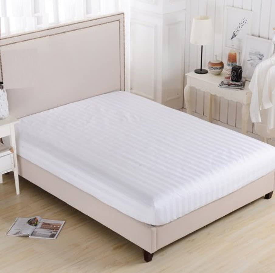 Luxury 4-Piece Egyptian Cotton Sheet Set - Full Size, Soft & Breathable Bed Sheets with 16-18