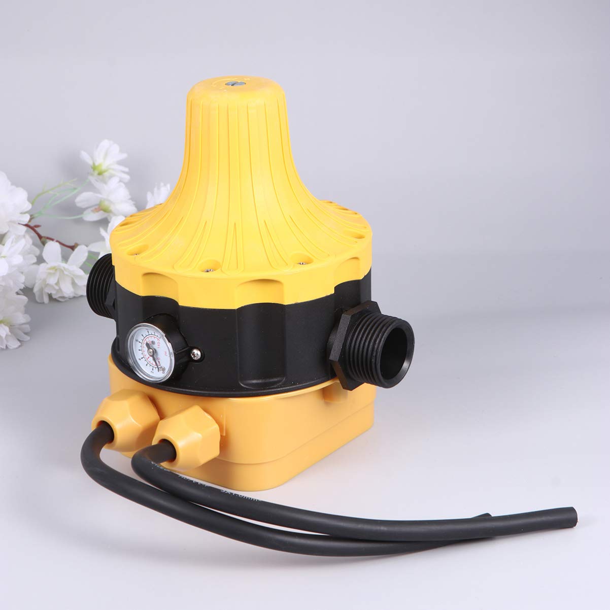 Baluue Automatic Water Pump Pressure Controller 220V - Electronic Water Pressure Regulator for Home Use | Perfect for Irrigation Systems, Household Water Supply & Garden Sprinklers