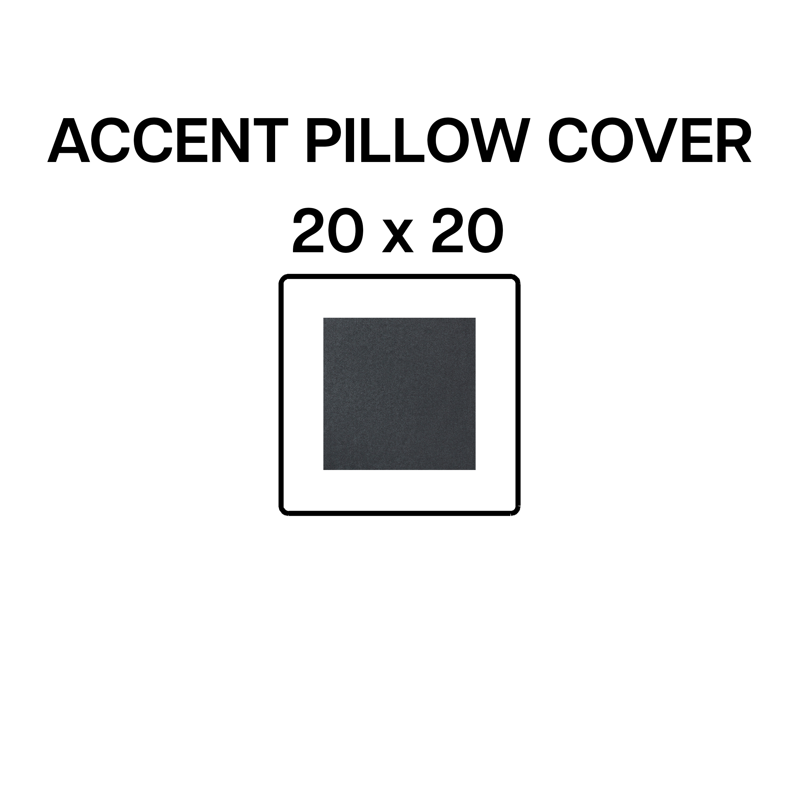 20x20 Inch Decorative Accent Pillow Cover - Nightfall BP 642 72 - Soft Throw Pillow Case for Sofa, Bed, Couch - Modern Home Decor for Living Room, Bedroom
