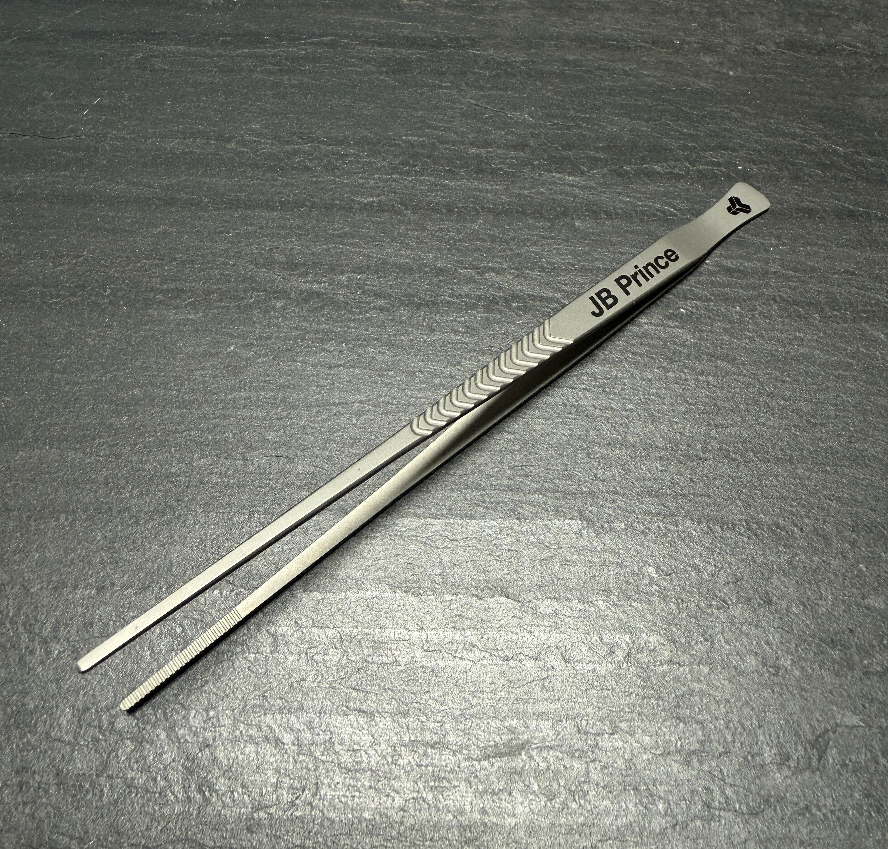 Professional Titanium Plated Tweezers Wand - Precision Beauty Tool for Eyebrow Shaping, Eyelash Extension & Makeup Application - Ideal for Salon, Spa & Home Use