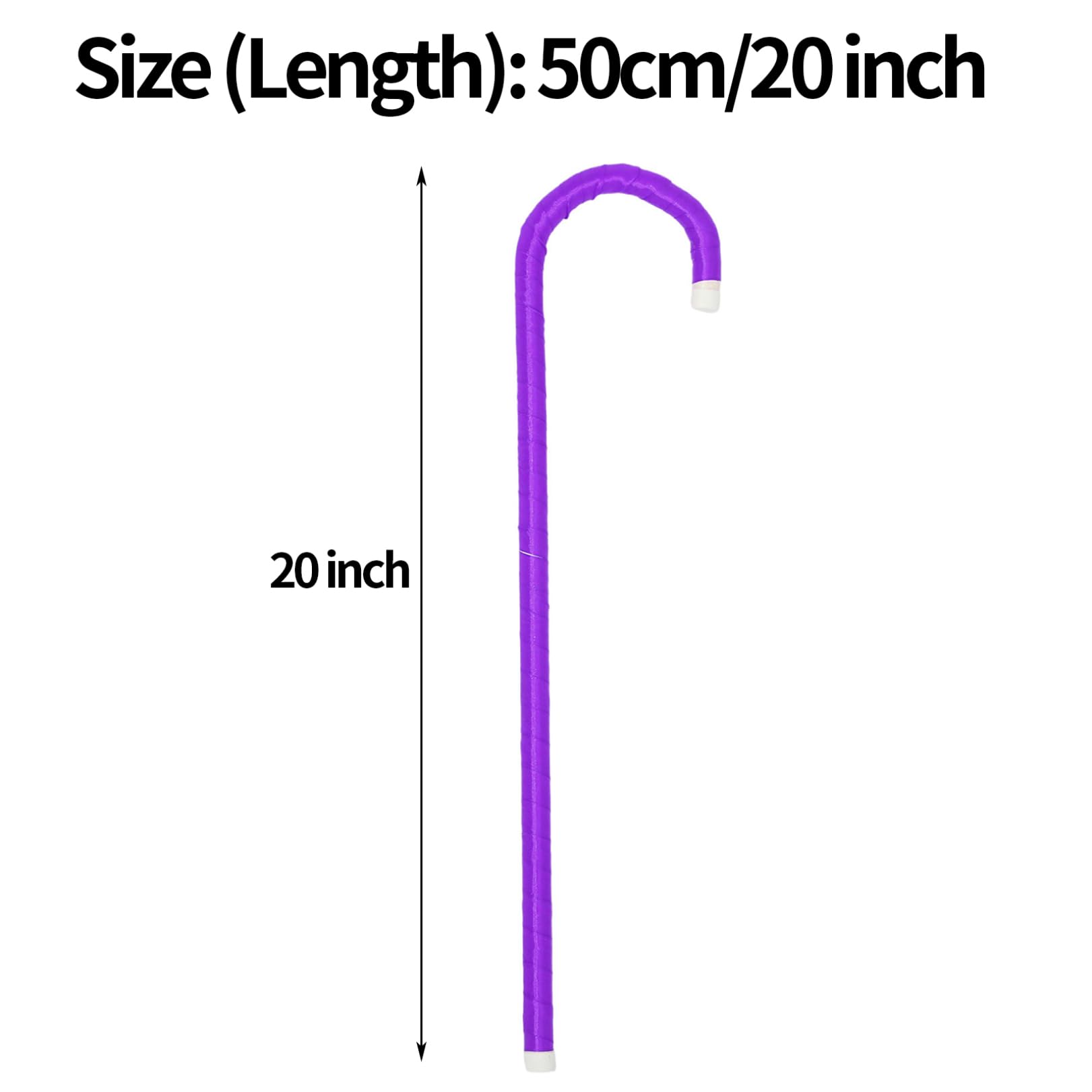 FEESHOW Dance Cane Crutch Jazz Walking Stick - Kids Children Performance Prop for Dance, Theater, and School Plays