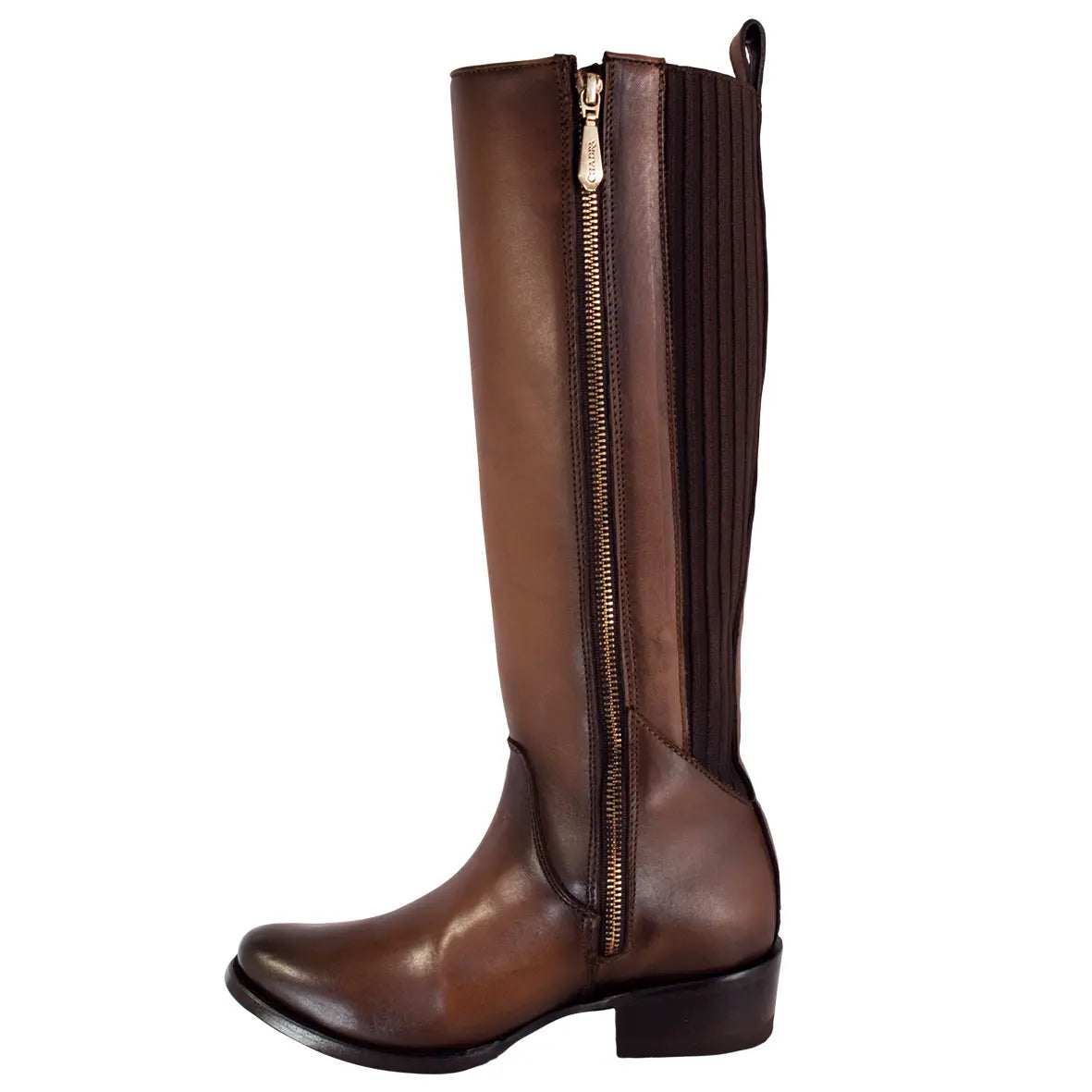 1X4FRS Women's Fashion Leather Studded Tall Boots - Casual Maple Cuadra Boots for Everyday Wear & Outfits