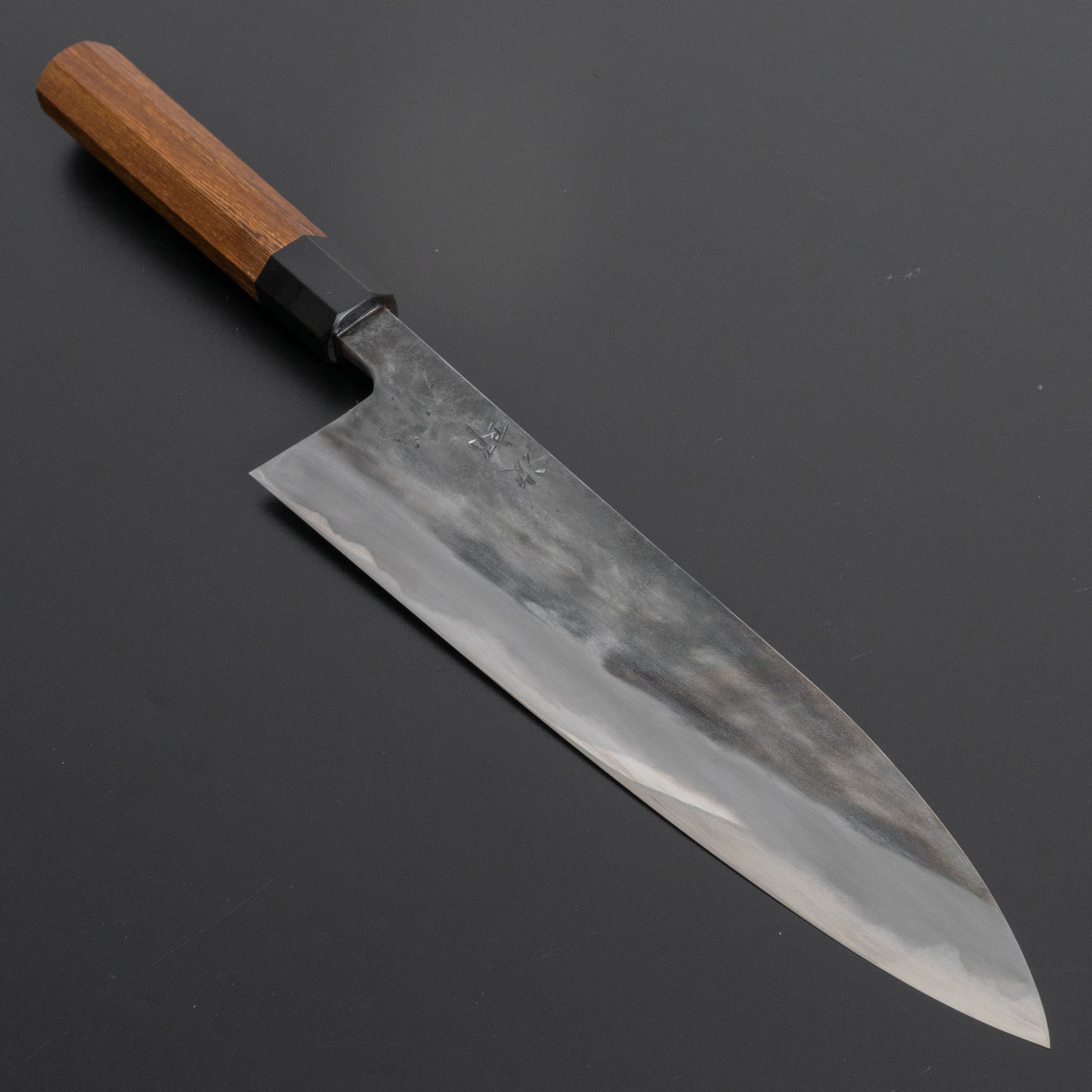 Premium Jiro Tsuchime Wa Gyuto 240mm Japanese Chef Knife with Taihei Tagayasan Handle - Perfect for Professional Chefs & Home Cooking Enthusiasts