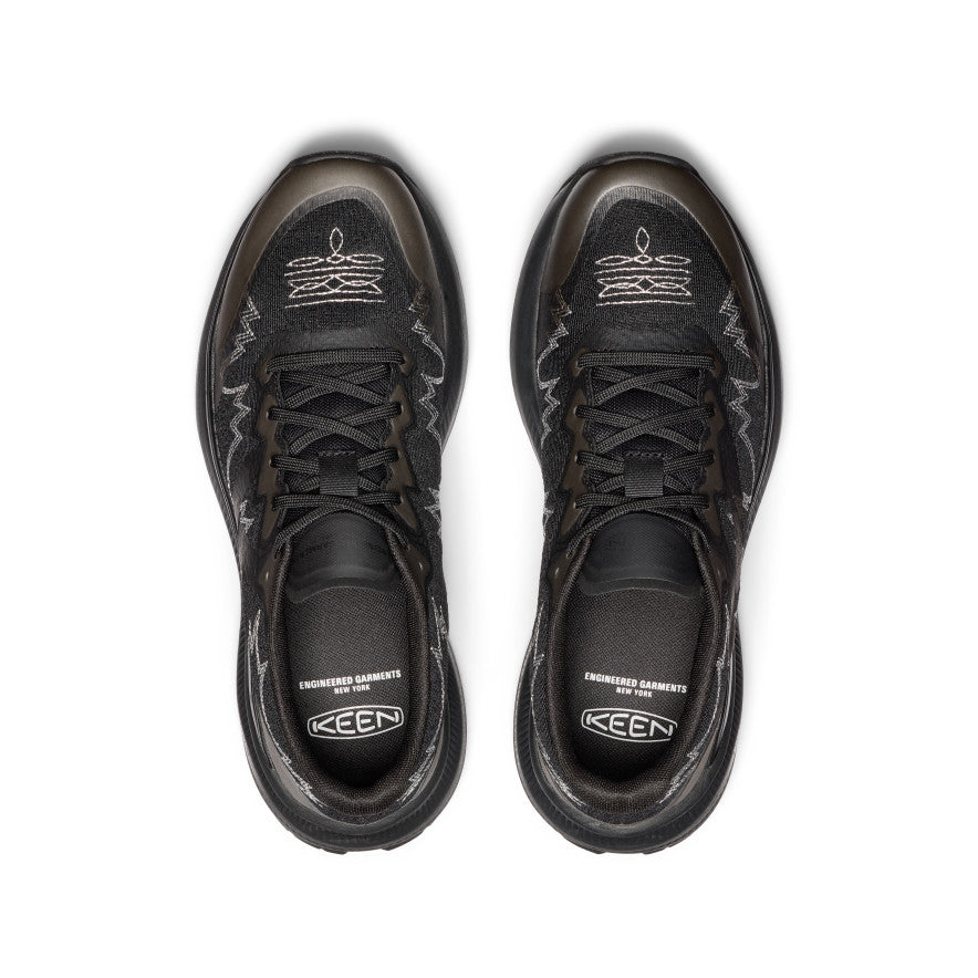 Engineered Garments WK500 Men's Walking Shoes - Black/Black | Comfortable & Durable for Outdoor Activities, Jogging, and Daily Wear