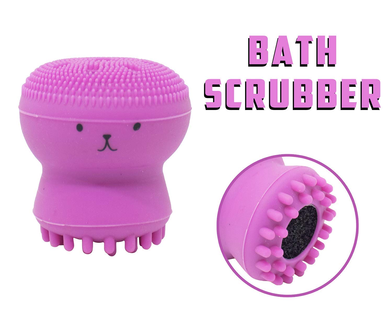 Raaya Face Scrubbers for Girls - Exfoliating Facial Cleansing Brush for Soft Skin - Perfect for Home Spa & Teen Skincare Routine