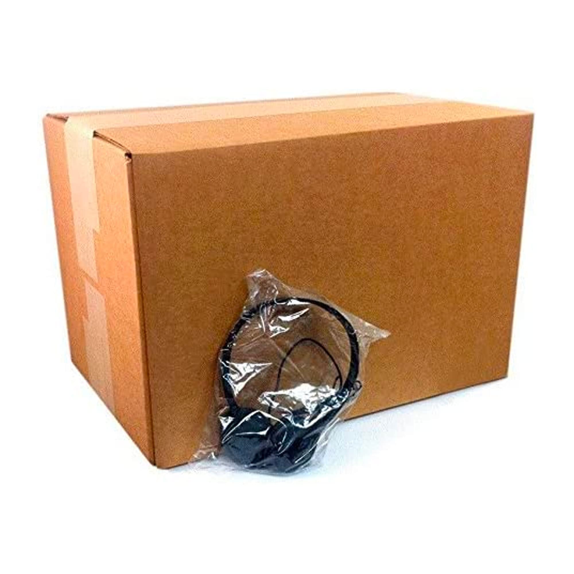 Encore ENC-313 Stereo Headphones for Classroom Testing - 100 Pack Bulk Headphones with Leatherette Earpads - Perfect for Schools, Exams & Online Learning