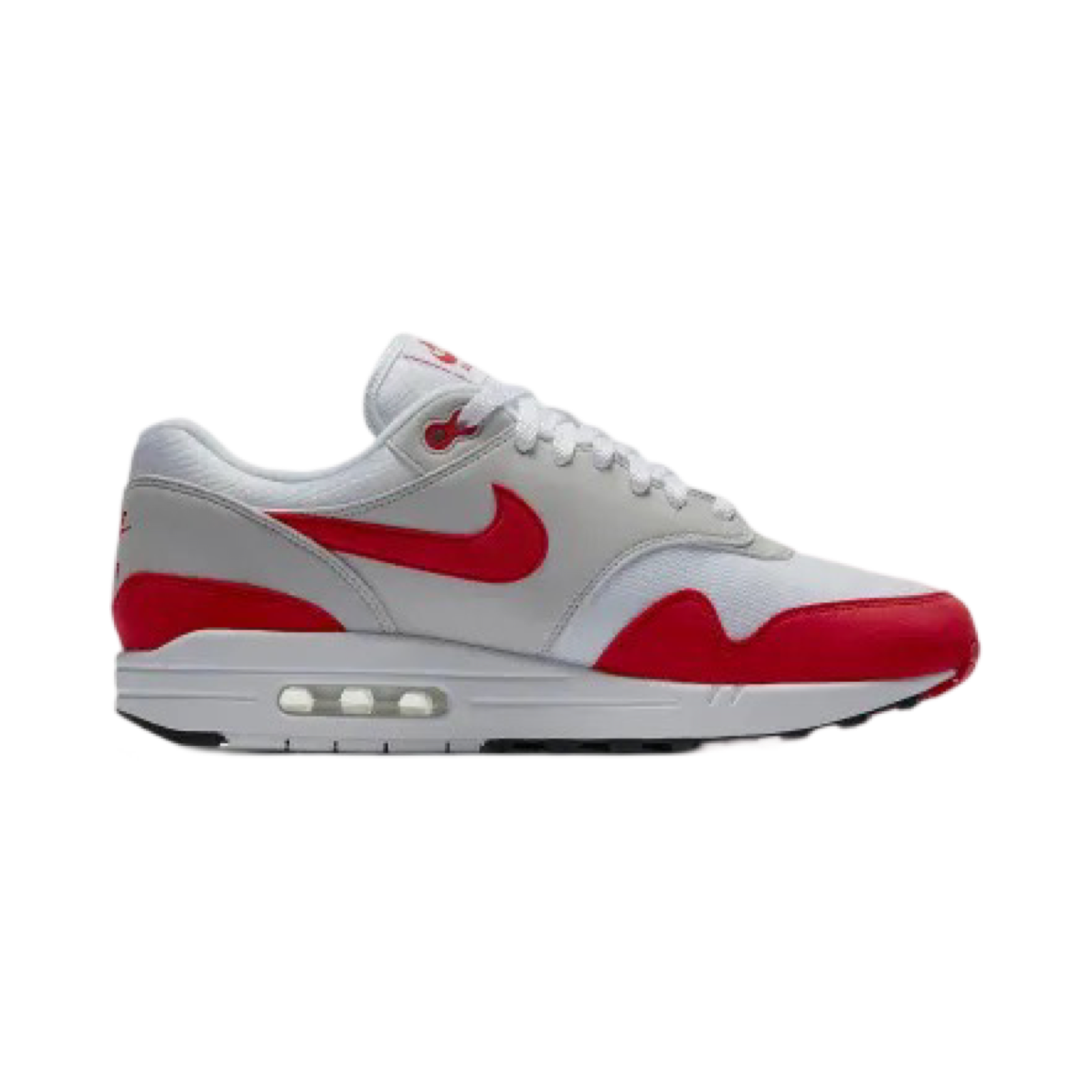 Nike Air Max 1 Anniversary Red White Sneakers (2017) - Men's Running Shoes for Gym, Workout & Casual Wear