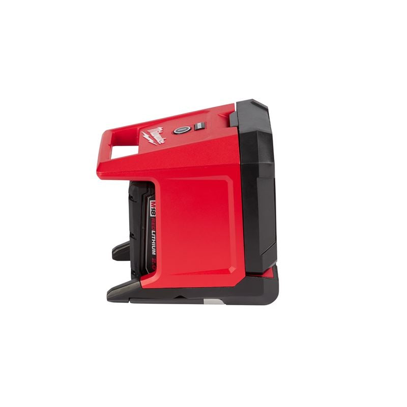M18 18V Lithium-Ion Cordless Rover Mounting Flood Light (2365-20) - Tool Only for Construction, Outdoor Work, and Emergency Lighting