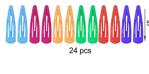 Shivarth 12-Pack Triangular Printed Metal Hair Clips for Women, Girls & Baby - Multi-Color Tik Tac Hair Accessories | Perfect for School, Parties & Everyday Styling