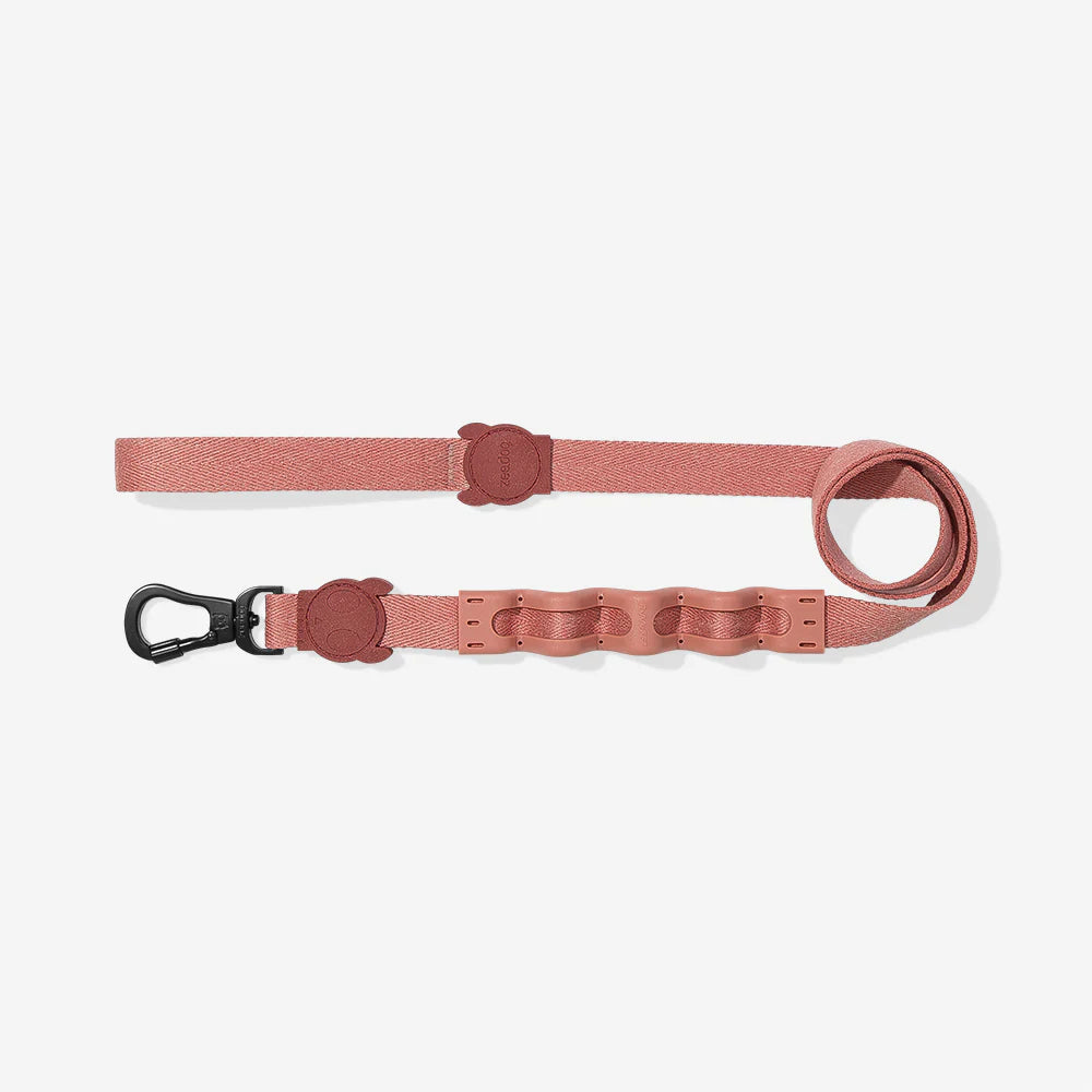 Zee.Dog Ruff Leash - Durable Dog Leash for Medium & Large Dogs | Adjustable Nylon Dog Collar with Comfort Padded Handle | Perfect for Hiking, Running & Daily Walks
