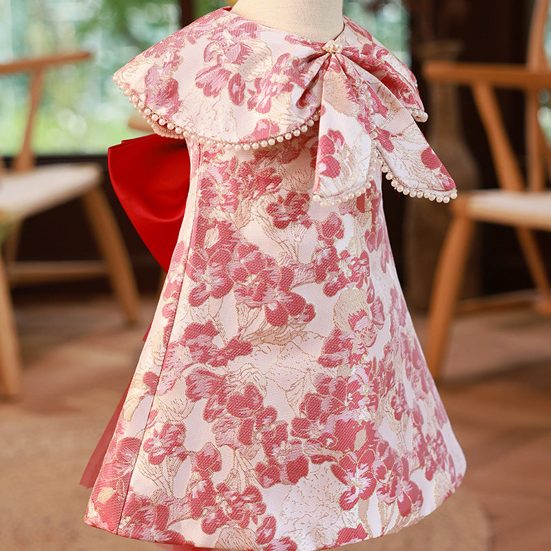 Elegant Baby Pattern Party Dresses for Toddlers - Girls' Prom Dress for Special Occasions, Birthday Parties & Photo Shoots