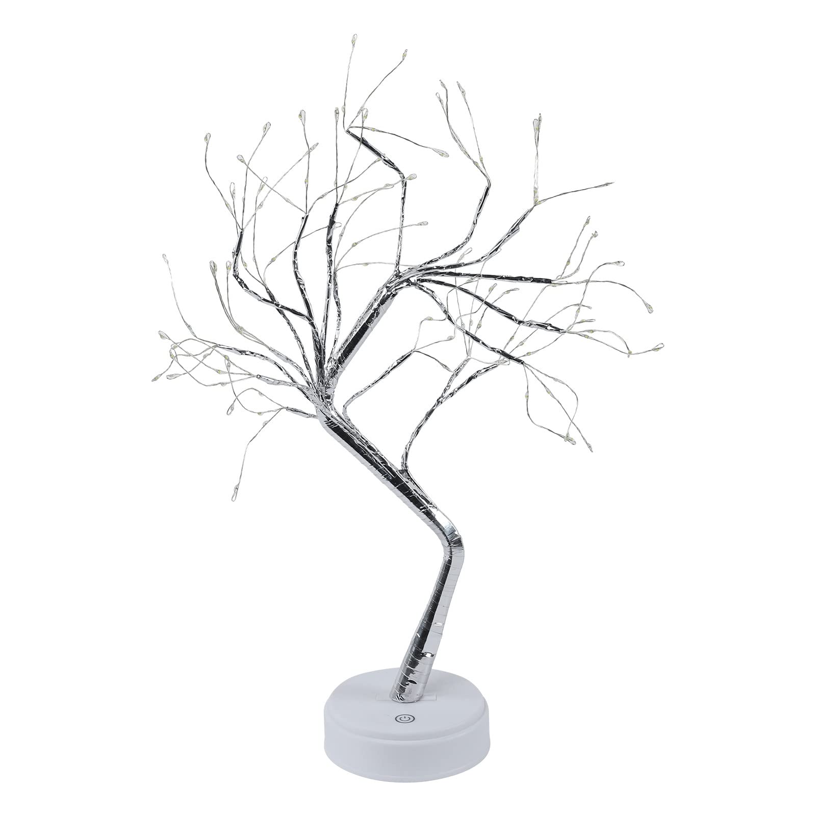 Solar Powered LED Tree Light - Outdoor Garden Decoration with Warm White Glow for Patio, Yard & Landscape Lighting | Weatherproof & Energy Efficient