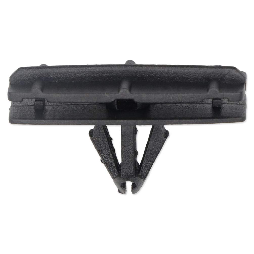 Lantee 100 Pcs Fender Flare & Rocker Moulding Retainer Clips Replacement for Jeep 68039280-AA - Durable Auto Body Fasteners for Off-Roading & Jeep Wrangler Maintenance