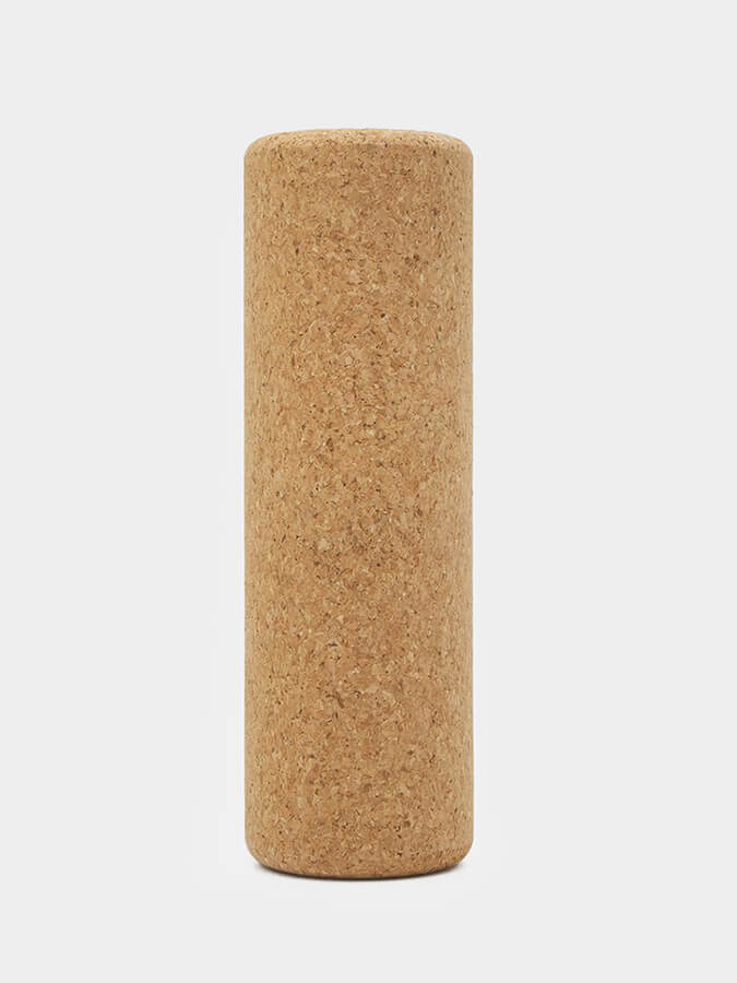 Premium Cork Yoga Foam Roller for Deep Tissue Massage & Fascia Release - Ideal for Yoga, Pilates, and Post-Workout Recovery