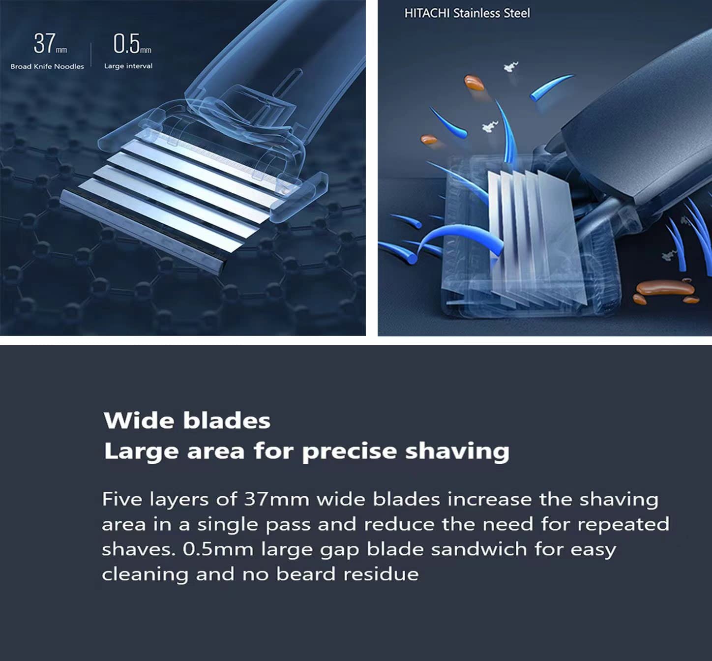 Mkodo X1 Razor - Manual Shaver for Men | Smooth Clean Shave Kit | Perfect Gift Set for Grooming & Travel | Home, Office & Daily Use