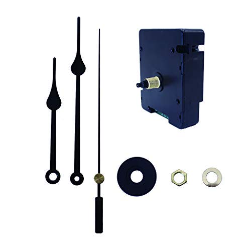 WWVB Radio Controlled Clock Movement - 17mm Shaft Length, Electric Scanning Quartz Mechanism for Wall Clocks (66x56x19mm, HR9415+903) - Perfect for DIY Clock Repair, Home Decor, and Accurate Timekeeping