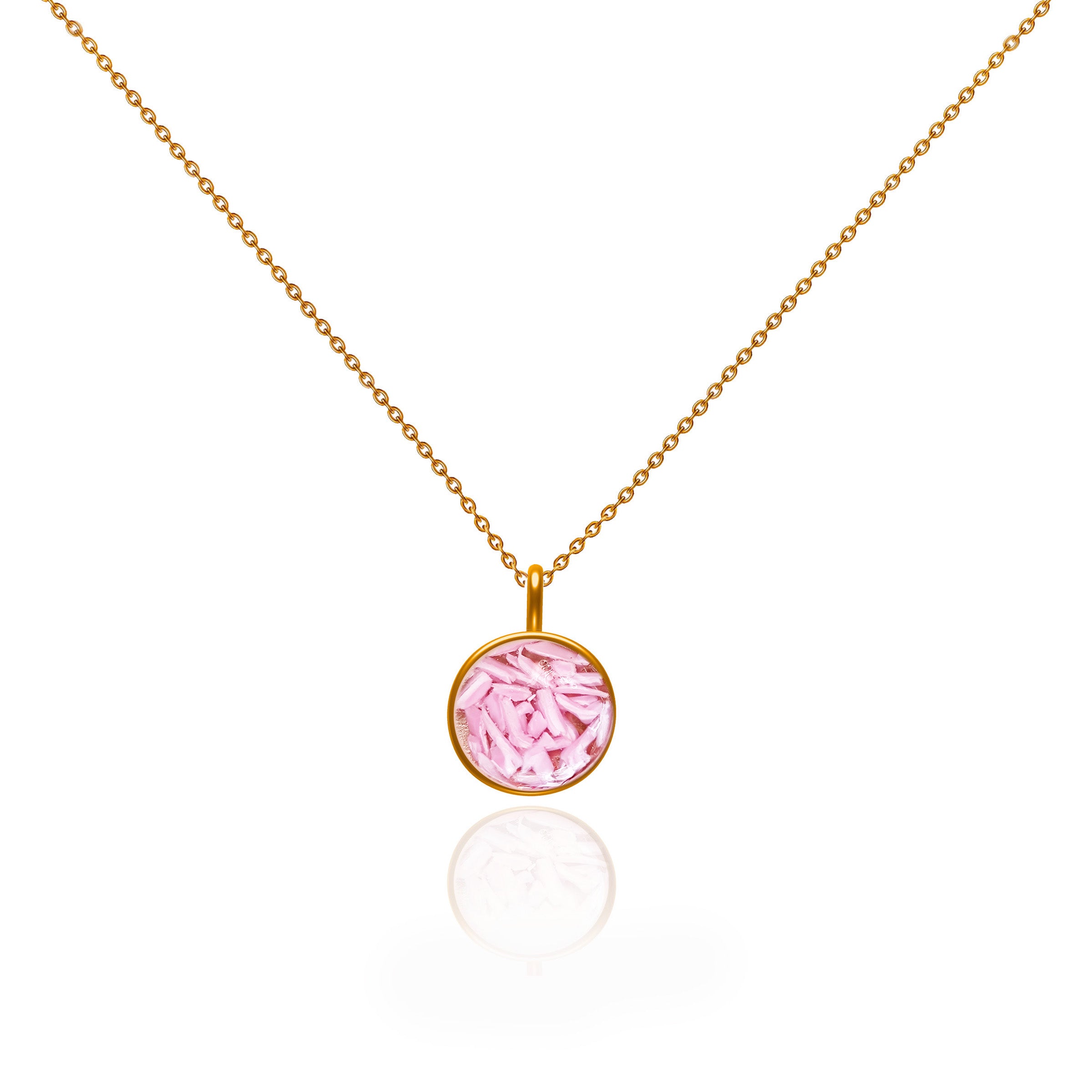 Life Circle Pregnancy Test Cap Necklace - Unique Keepsake Jewelry for Baby Announcement & Gender Reveal - Perfect for Expecting Moms & Pregnancy Announcement Gifts