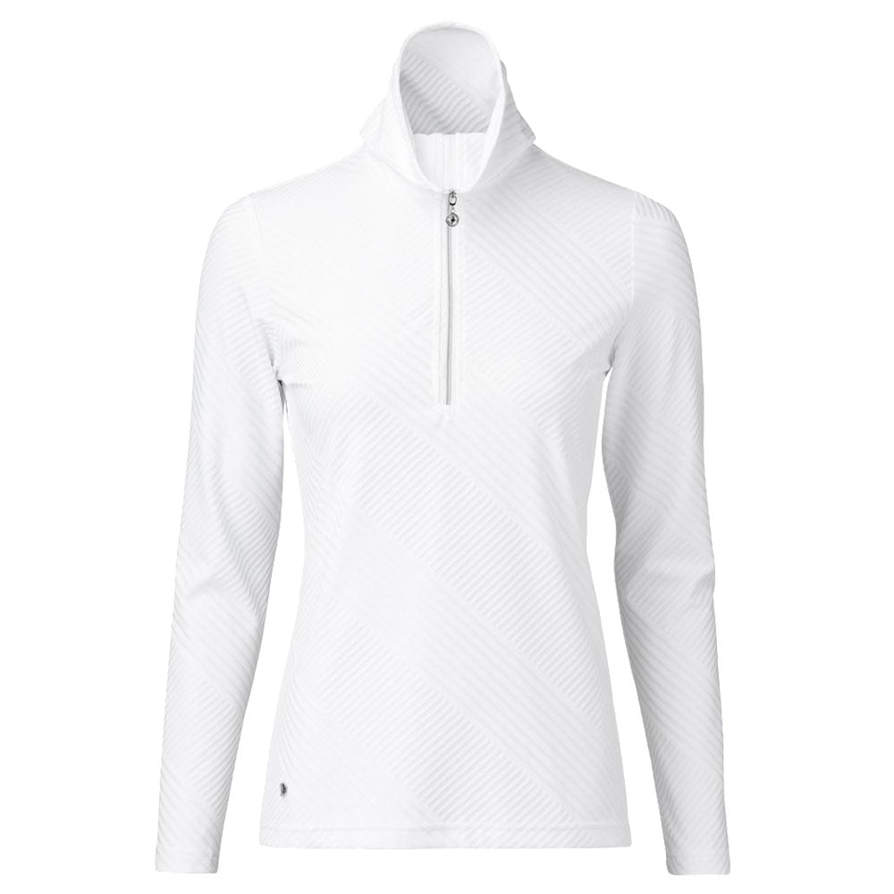 Women's Golf 1/2 Zip Pullover - Breathable & Moisture-Wicking Performance Top for Daily Sports & Outdoor Activities - Perfect for Golfing, Running & Casual Wear