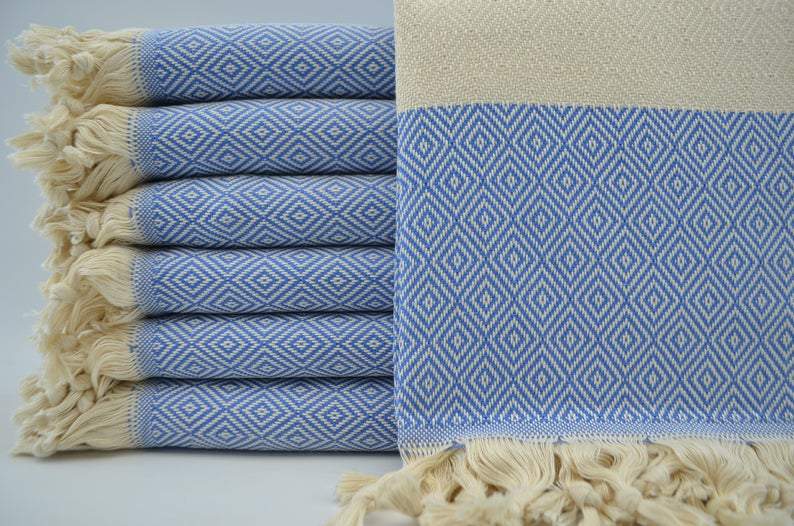 Diamonds in the Sky Series - 100% Cotton Bath Towels | Soft & Absorbent for Spa, Beach & Luxury Home Use