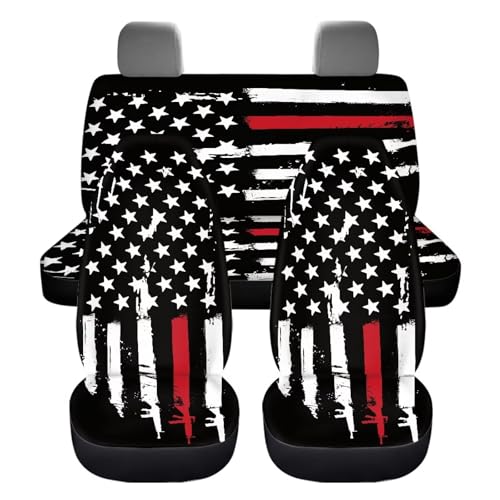 USA Patriotic Firefighter Flag