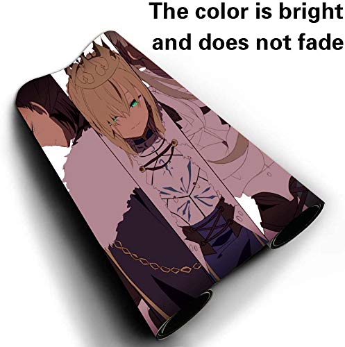 Fate Stay Night Anime Mouse Pad - Large Gaming Desk Mat for Computer & Keyboard - Saber Alter Fate Grand Order Gamer Accessory - Perfect for PC Gaming & Office Work