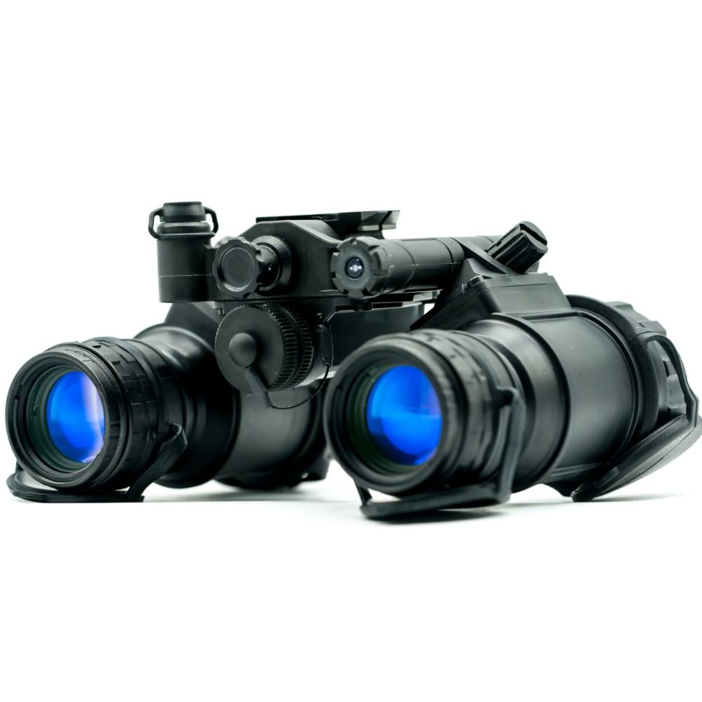 PVS-31D Gen 3 Night Vision Goggles with White Phosphor & IR Illuminator | Wilcox G24 Lite Helmet Mount | Tactical, Military, Hunting & Outdoor Night Vision Equipment
