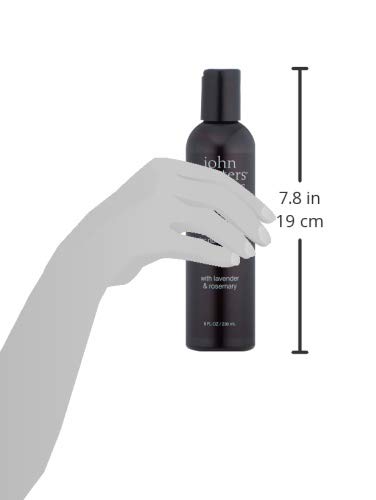 John Masters Organics Daily Nourishing Shampoo with Lavender & Rosemary - USDA Organic, Sulfate-Free Formula for Scalp Purification & Healthy Hair - Ideal for Daily Use, Dry Scalp Care & Natural Haircare Routine