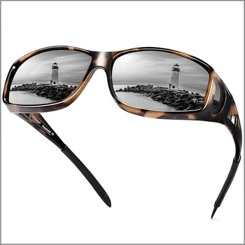 A09 Glossy Beige Tortoise Frame/Grey Lens